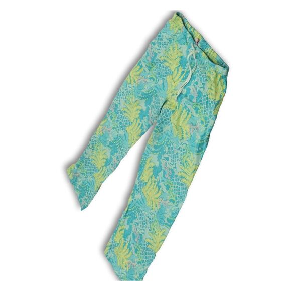 Lilly Pulitzer Multicolor Soft Knit Drawstring Pajama Pants XS - Picture 6 of 6